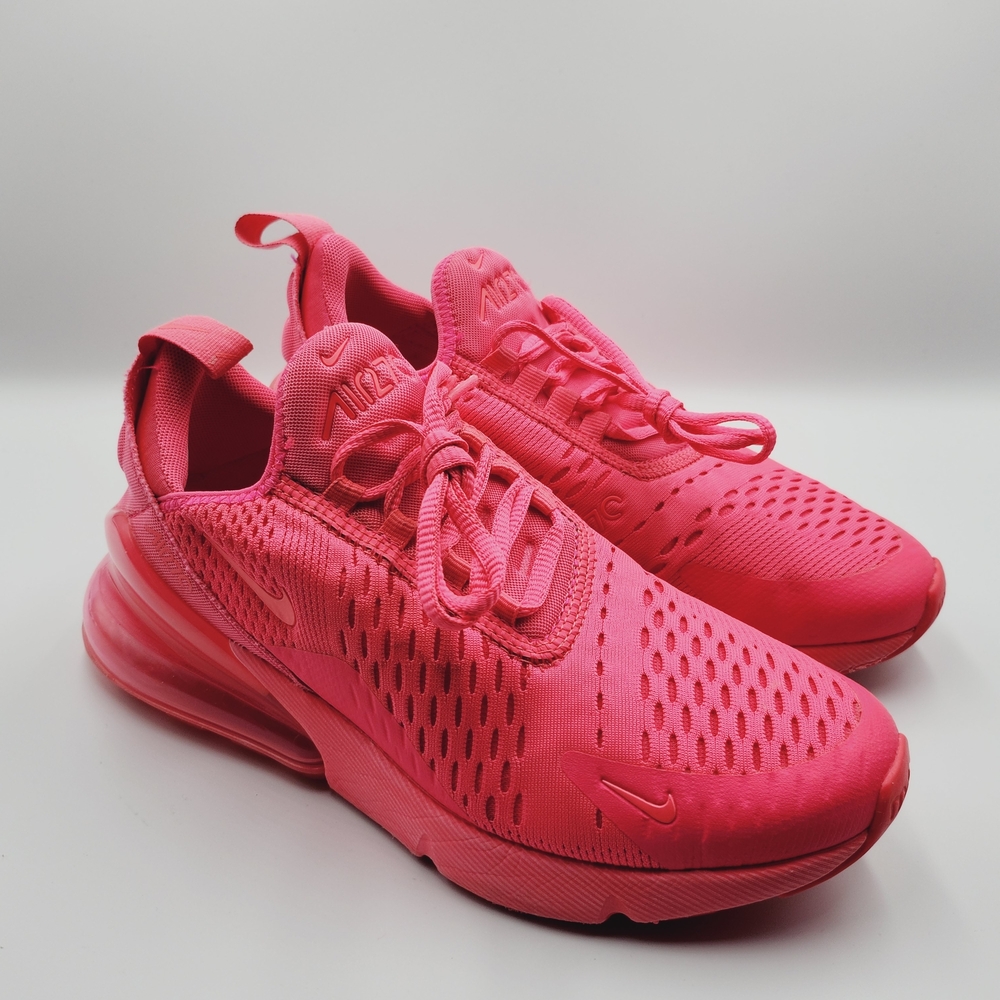 Nike Air Max 270 Hyper Triple Pink Women Size 7 Shoes FD0293-600